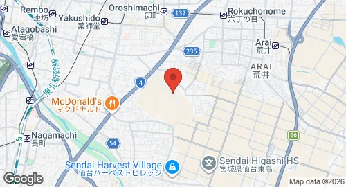 Map of Kasuminome Air Field