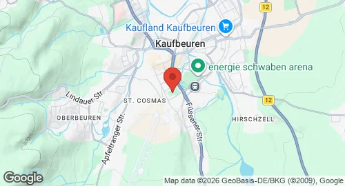 Map of Kaufbeuren Air Base