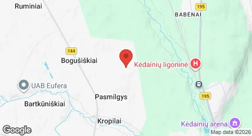 Map of Kėdainiai Air Base