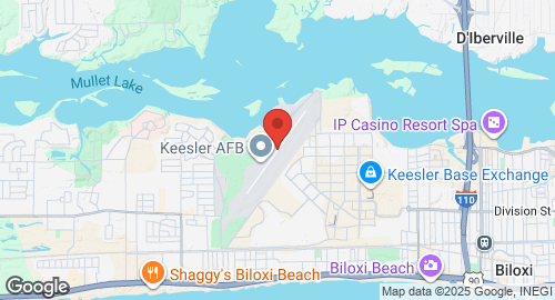 Mapa de Keesler Air Force Base