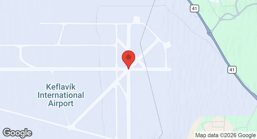 Map of Naval Air Station Keflavik