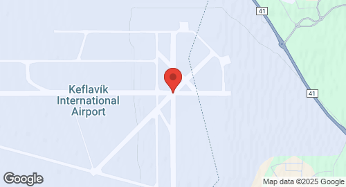 Map of Naval Air Station Keflavik