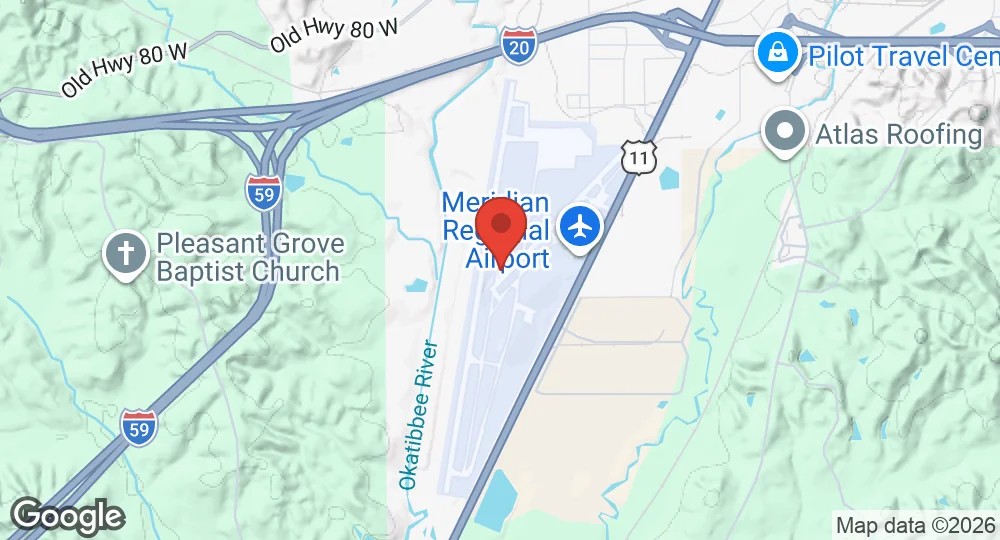Map of Key Field Air National Guard Base