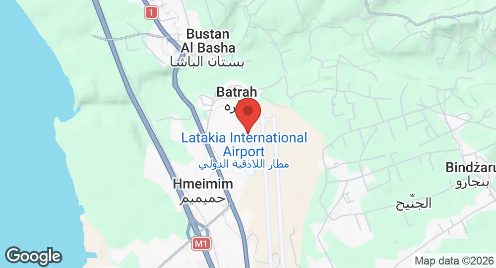 Map of Khmeimim Air Base