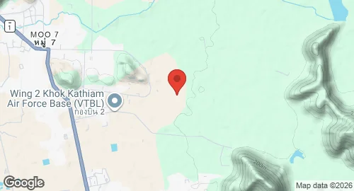 Map of Khok Kathiam Air Force Base