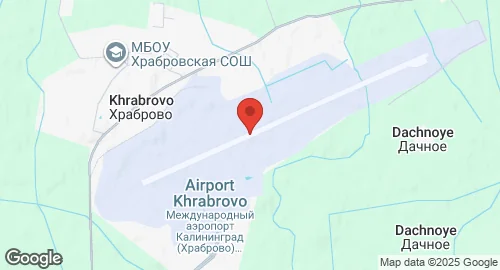 Mapa de Khrabrovo Air Base