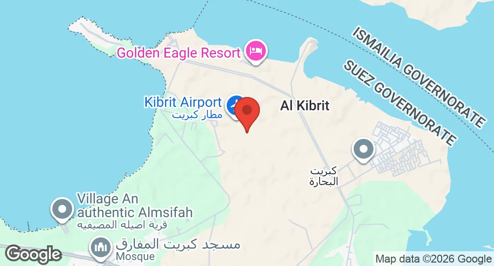 Map of Kibrit Air Base