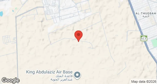 Map of King Abdulaziz Air Base