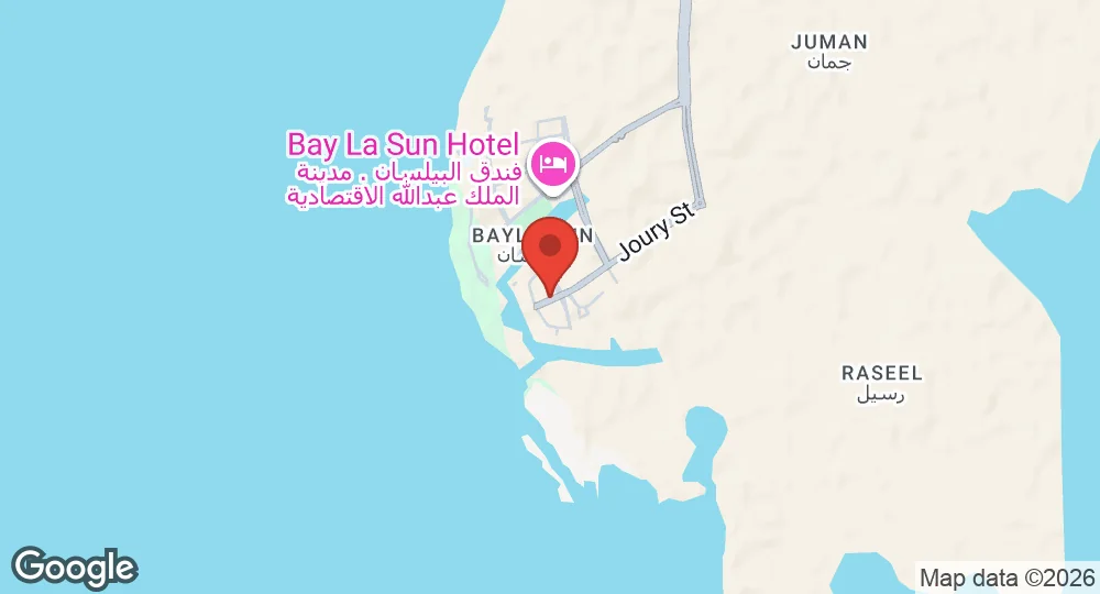 Map of King Abdullah Air Base