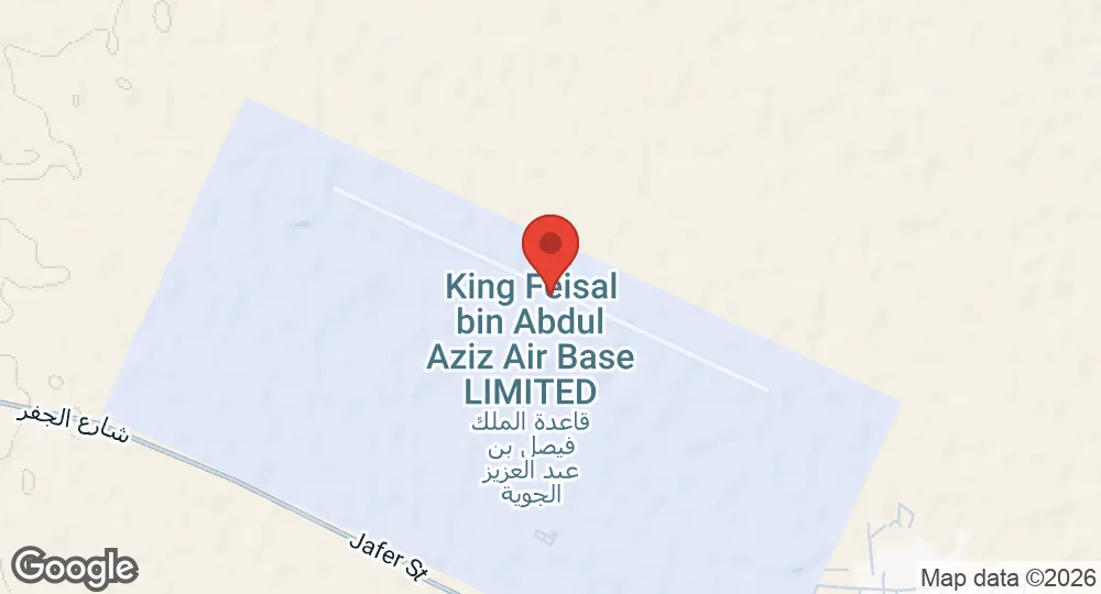 Map of King Faisal Air Base