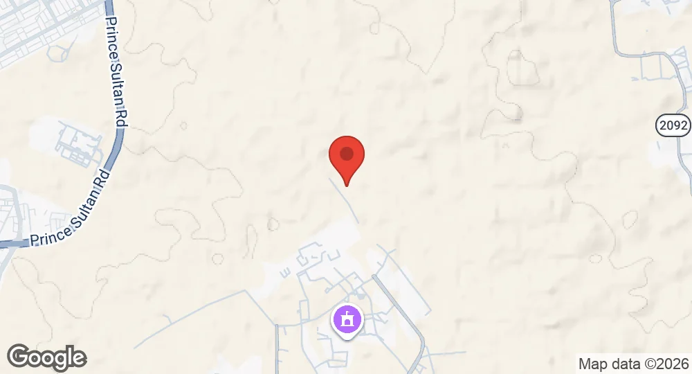 Map of King Khalid Air Base
