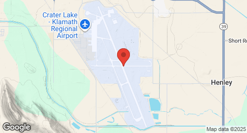 Mapa de Kingsley Field Air National Guard Base