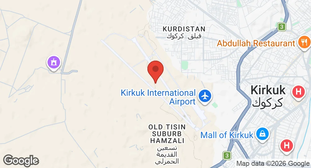 Map of Kirkuk Air Base