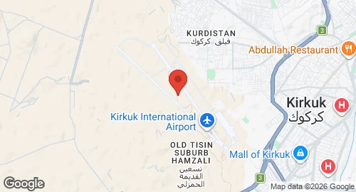 Map of Kirkuk Air Base