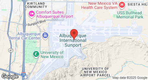 Mapa de Kirtland Air Force Base