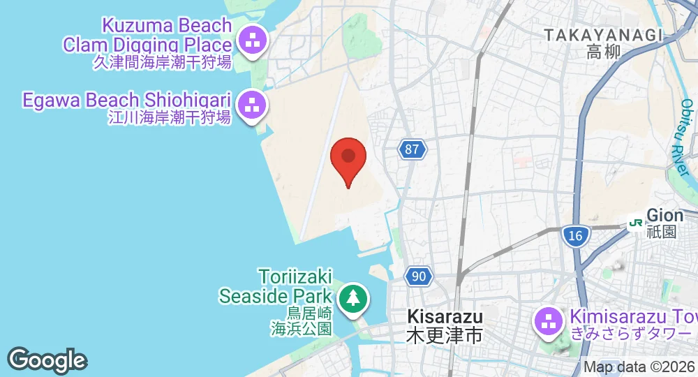 Map of Kisarazu Air Field