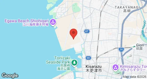 Map of Kisarazu Air Field