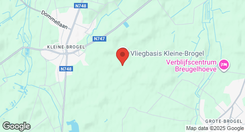 Mapa de Kleine Brogel Air Base