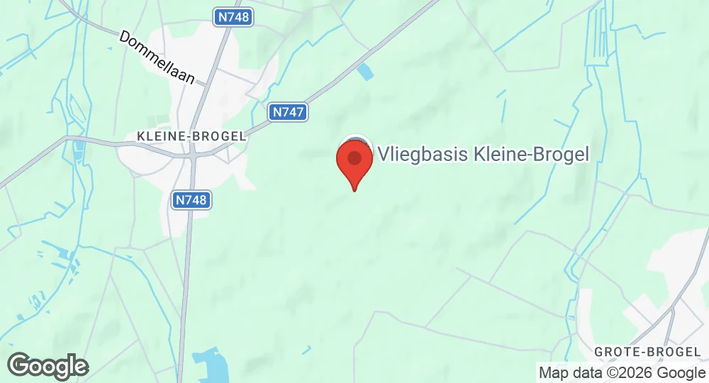Map of Kleine Brogel Air Base