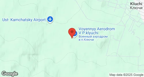 Mapa de Klyuchi Air Base
