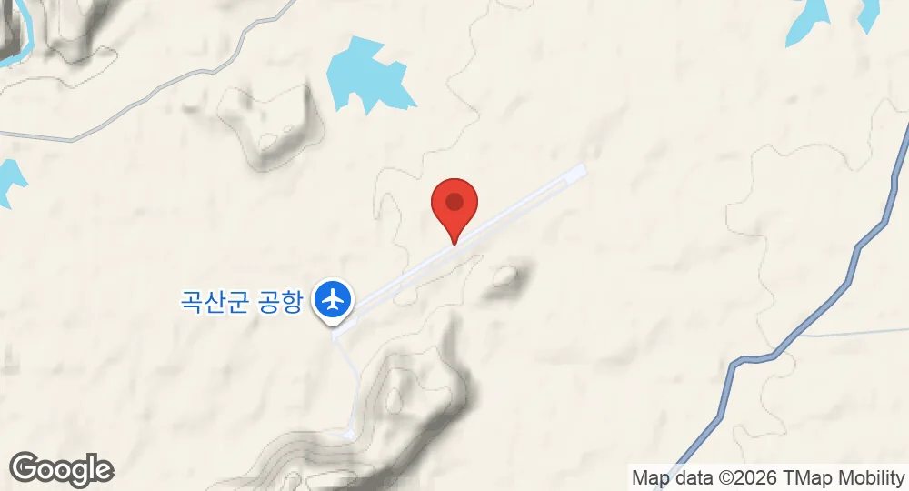 Map of Koksan Airport