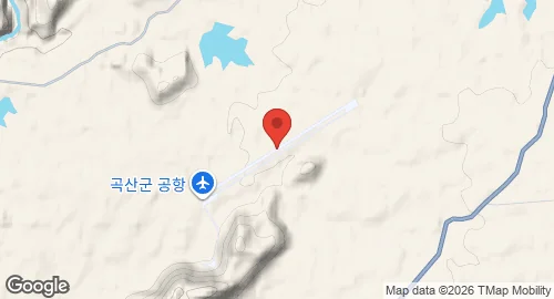 Map of Koksan Airport