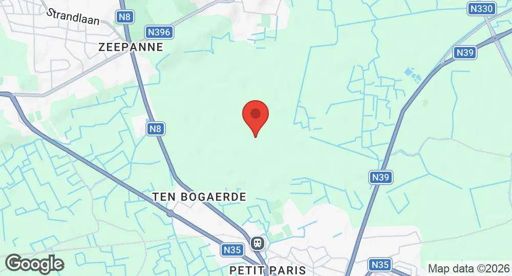 Map of Koksijde Air Base