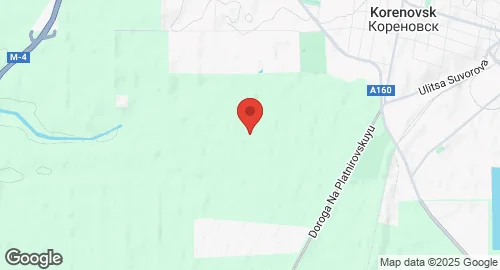 Mapa de Korenovsk Air Base