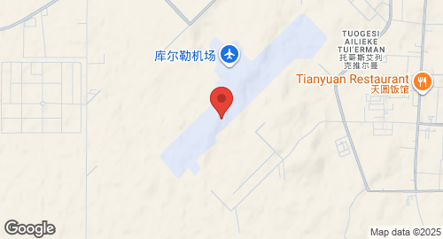 Mapa de Korla Air Base