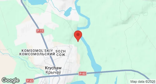 Map of Krichev Air Base