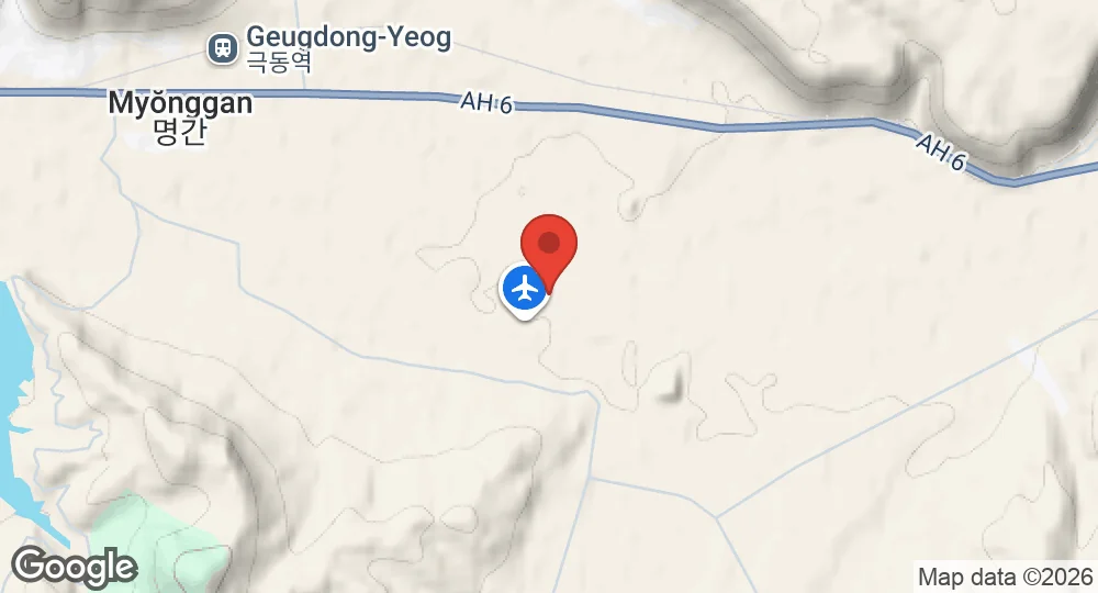Map of Kuktong Airport