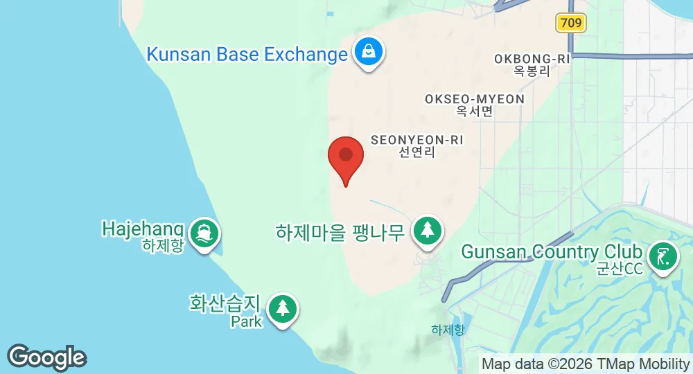 Map of Kunsan Air Base