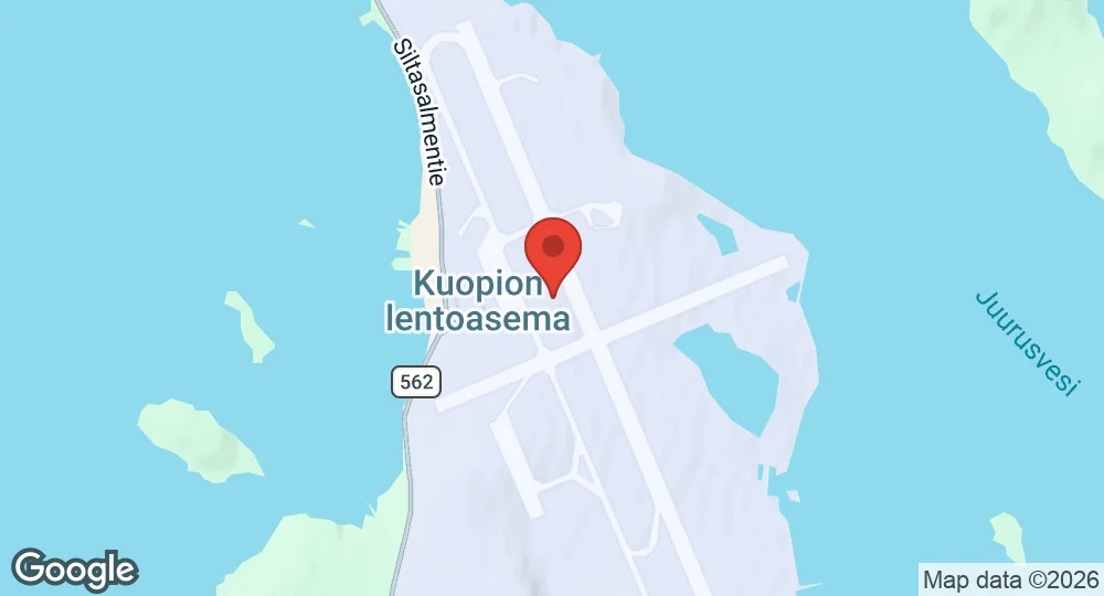 Map of Kuopio Air Base