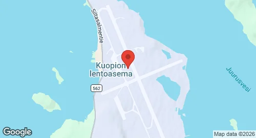 Map of Kuopio Air Base