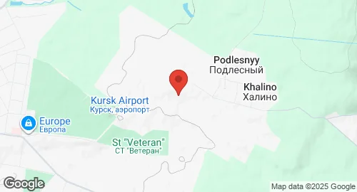 Mapa de Kursk Vostochny Air Base