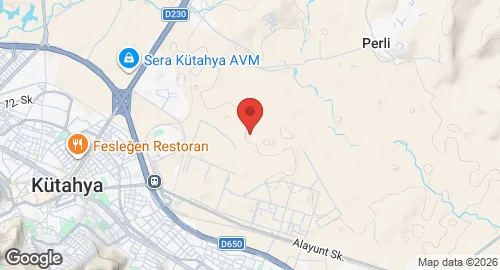 Map of Kütahya Air Base