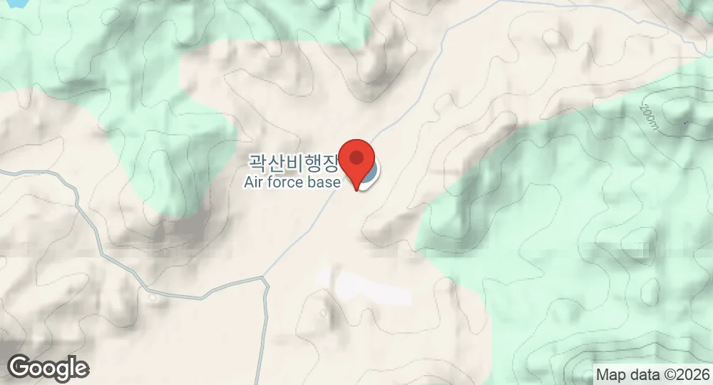 Map of Kwaksan Airport