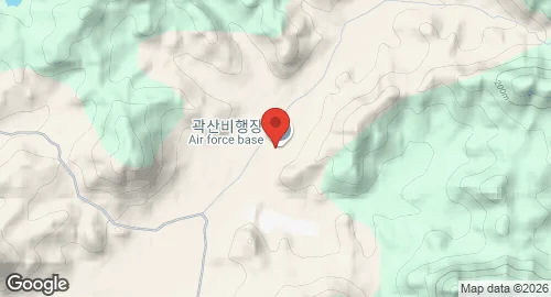 Map of Kwaksan Airport