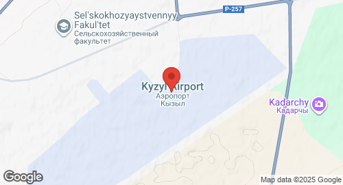 Map of Kyzyl Air Base