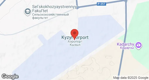 Mapa de Kyzyl Air Base