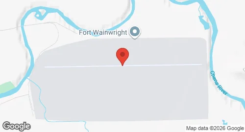 Map of Ladd Army Airfield