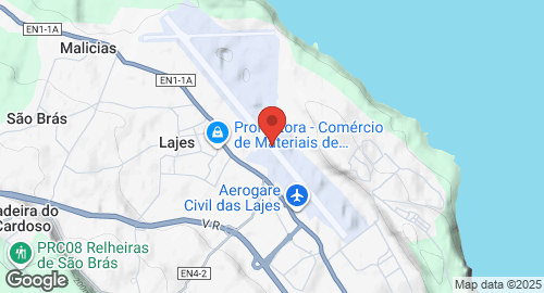 Mapa de Lajes Field