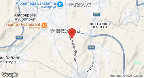 Map of Lakatamia Air Force Base