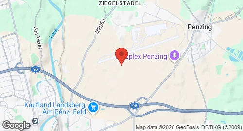 Map of Landsberg-Lech Air Base