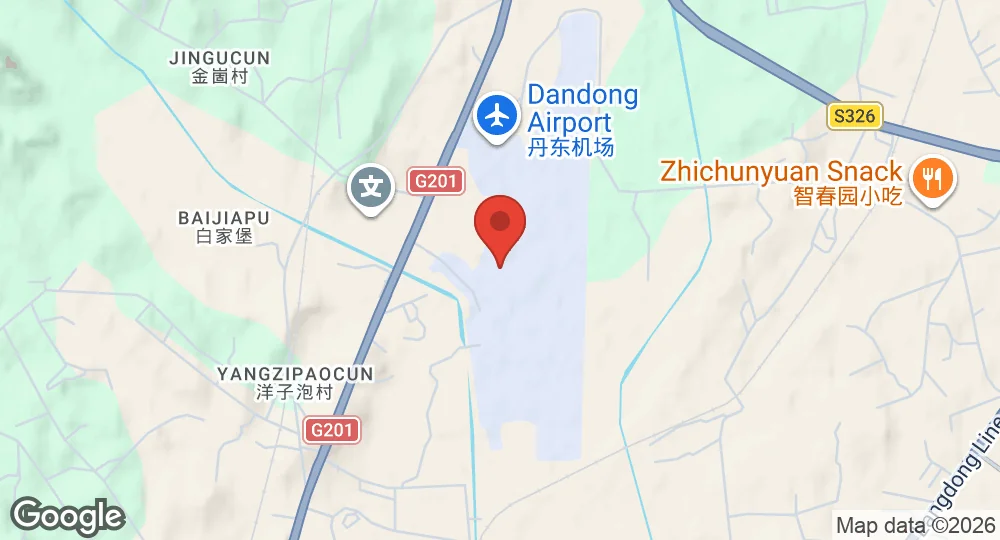 Map of Langtou Air Base