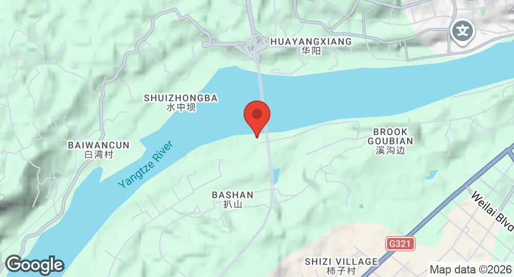 Map of Lantian Air Base