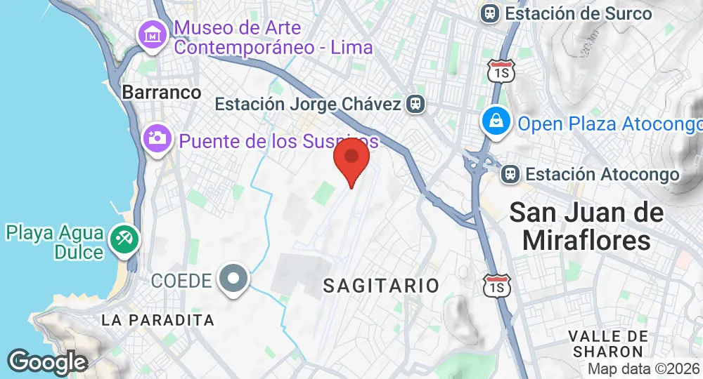 Map of Las Palmas Air Base