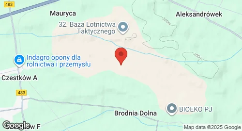 خريطة Łask Air Base