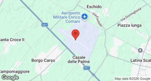 Map of Latina Air Base