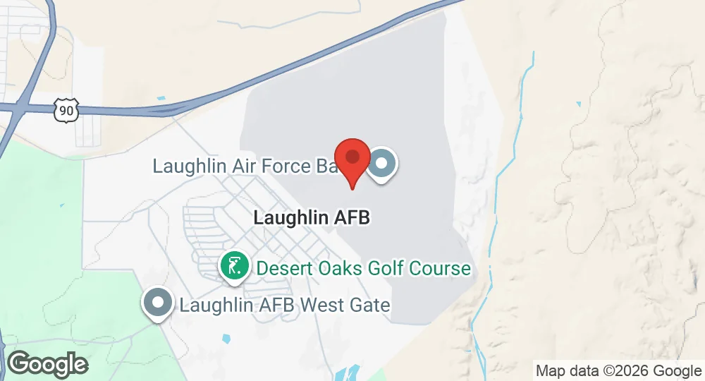 Map of Laughlin Air Force Base